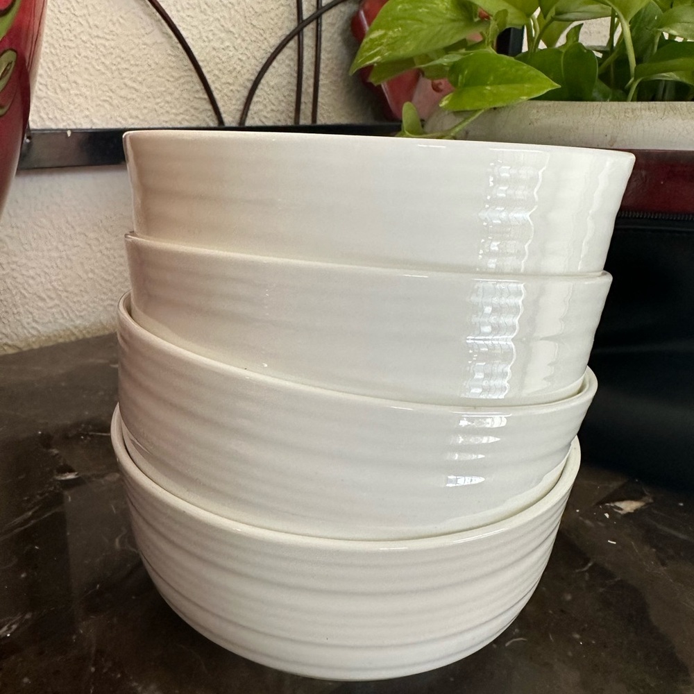Mikasa Callie Bone China Pasta Bowls Set of 4